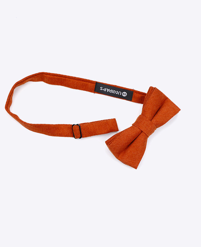 Noeud Papillon Orange n°1 Enfant en Effet Velours | Simon - Unipap's