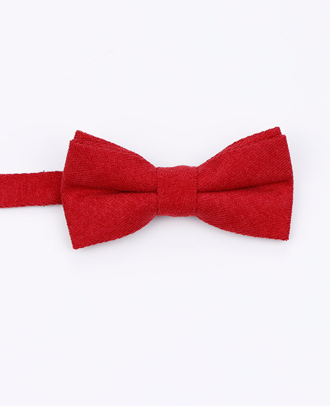 Noeud Papillon Rouge n°2 Enfant en Effet Velours | Simon - Unipap's