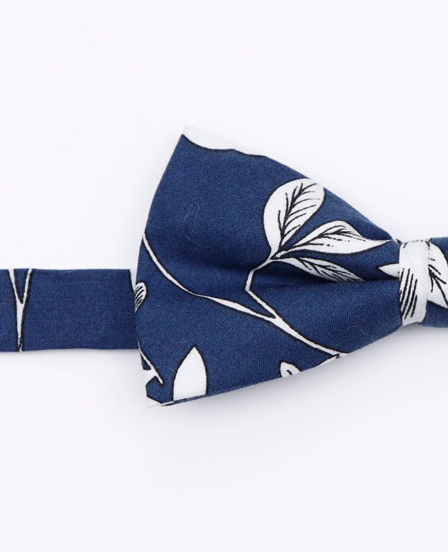 Noeud Papillon Liberty Bleu n°2 Homme en Coton | Clovis - Unipap's