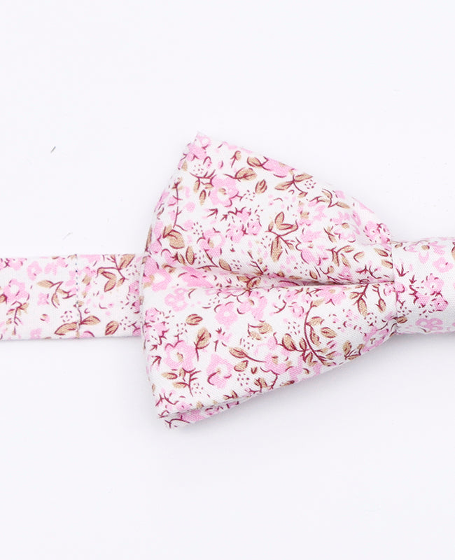 Noeud Papillon Liberty Rose n°4 Homme en Coton | Gaspard - Unipap's