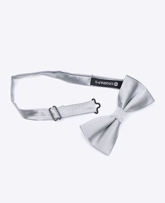 Noeud Papillon Gris n°2 Homme en Polyester | Lucien - Unipap's