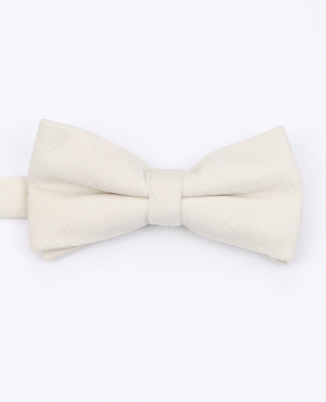 Noeud Papillon Blanc Homme en Velours | Marius - Unipap's