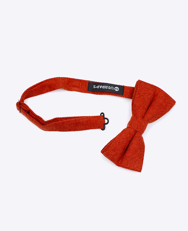 Noeud Papillon Orange n°2 Homme en Effet Velours | Simon - Unipap's