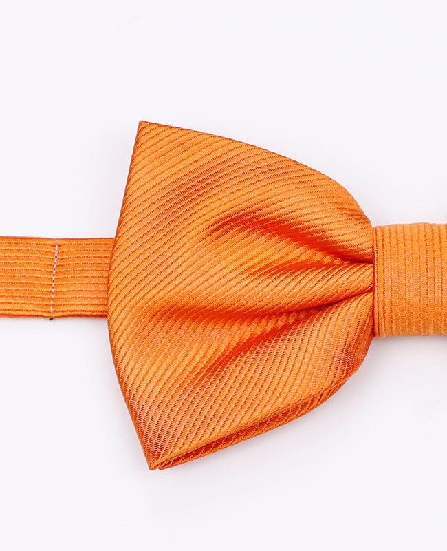 Noeud Papillon XL Orange Homme en Polyester | Lucien - Unipap's