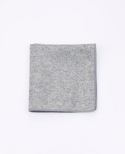 Pochette de Costume Gris n°5 en Laine | Claude - Unipap's