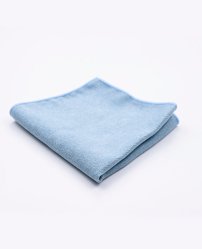 Pochette de Costume Bleu n°2 en Effet Velours | Simon - Unipap's